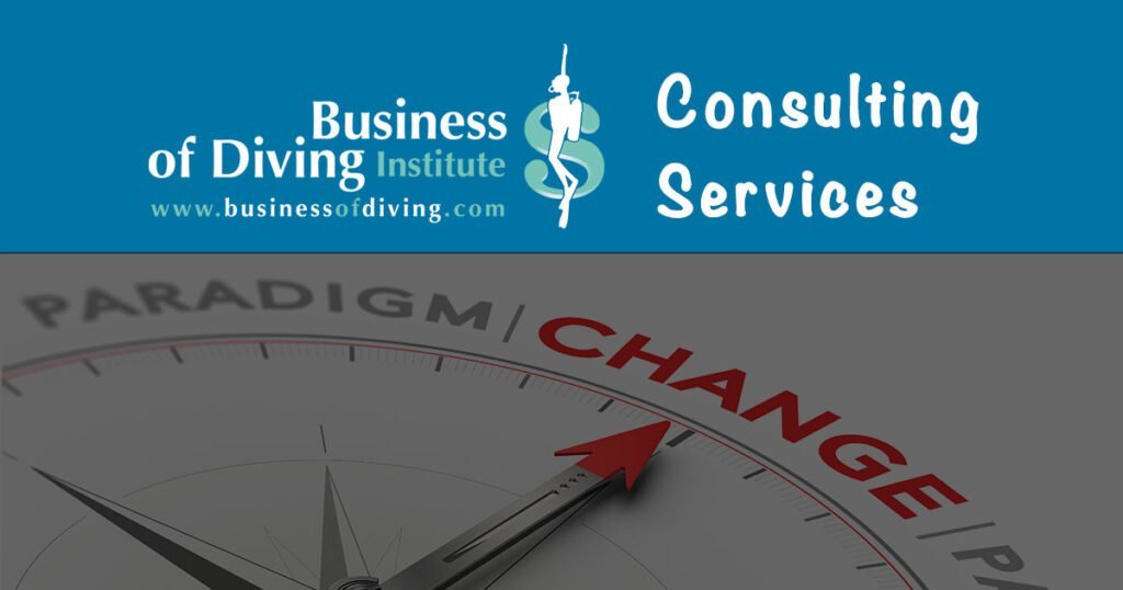 Business consulting services for the scuba diving industry