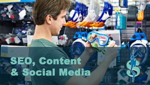 SEO and social media management for scuba diving businesses and dive professionals